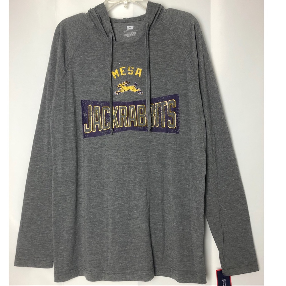 Men’s lightweight hoodie Mesa JackRabbits Sz M